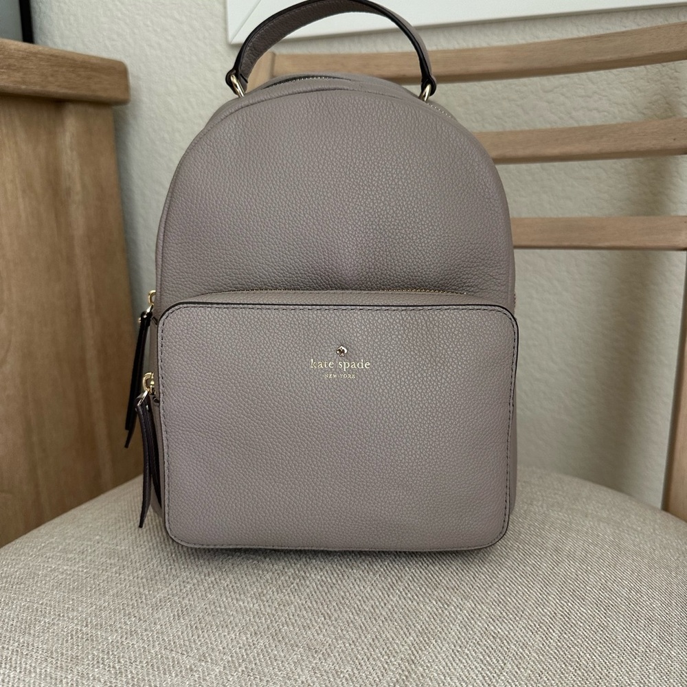 Kate Spade Gray Backpack